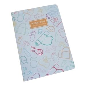 New Molly & Rex Work For It Fitness Planner Journal Book